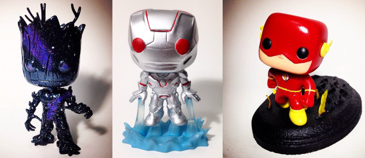 Pop Action Popaction : Custom Pop - ToysAndGeek